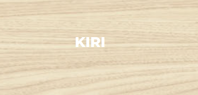 Muestra de melamina KIRI